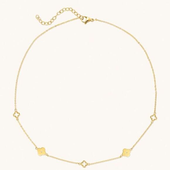 Anthropologie Jewelry - Flower Necklace Q354